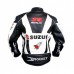 New Suzuki Joe Rocket Yoshimura Black Motorcycle Leather Jacket