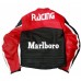 Marlboro Motorcycle Racing Leather Jacket Men