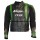 Kw Ninja Motorcycle Mens Black Green Racing Biker Leather Jacket