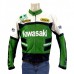 New Ninja Green Motorcycle Leather Jacket Padded S TO 6XL 2014 manufacturer