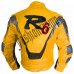 Motorcycle Jacket For Men R6 Yellow Black Motorbike Leather jacket Biker Jacket