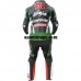 Ninja Motorbike Racing Leather OnePiece Suit For Men's