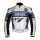 Yama Blue R1 Motorbike Motorcycle Biker LEATHER Jacket