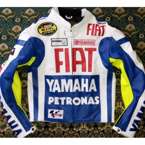 Yamaha Men's Fiat Petronas Team Racing Leather Jacket