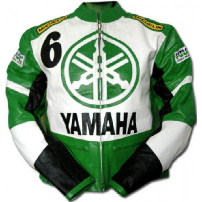 Customized Biker Jacket Green Biker Protected Leather Jacket