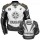 Customized Biker Jacket Joe Rocket Gray Motorcycle Leather Jacket