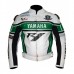 Yamaha R1Green Motorbike Motorcycle Biker LEATHER Jacket