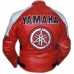 Yamaha Custom Motorcycle Leather Jacket  New Red & white Motorcycle Leather Jacket for Street biker Motogp