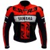 Yama Yzf motorbike R3 Biker Leather Jacket Men's