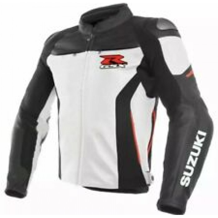 Suzuki RGSX Custom Made Best Quality Racing Leather Jacket For Mens