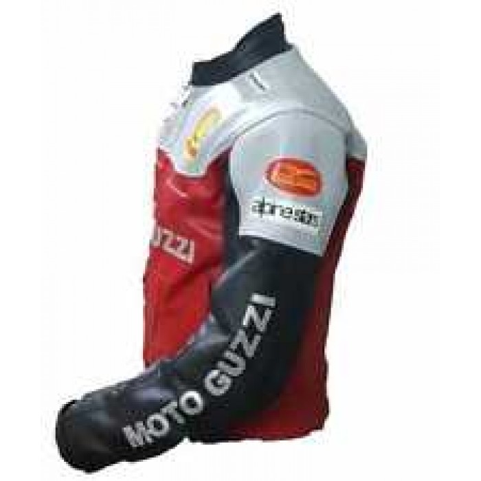 Moto Guzzi Custom Made Best Quality Racing Leather Jacket