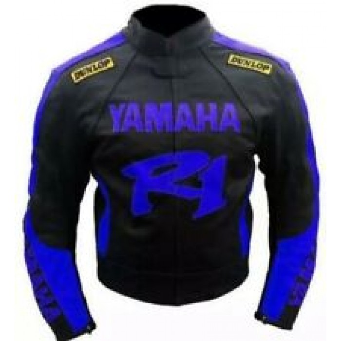 Yamaha Motorcycle Jacket For Men R1 Custom Made Best Quality Racing Leather Jacket