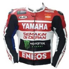 Best Quality Custom Made Yamaha Leather Jacket For Mens