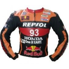 Custom Made Best Quality Honda Repsol Leather Jacket For Mens