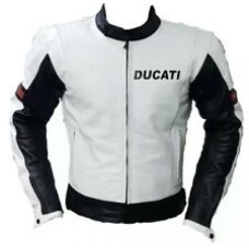Ducati Custom Made Best Quality Racing Leather Jacket For Mens