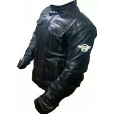 Moto Guzzi Custom Made Best Quality Racing Leather Jacket For Mens