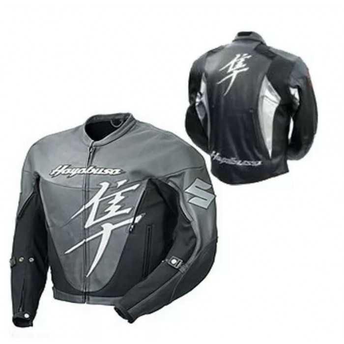 Hayabusa Custom Made Best Quality Racing Leather Jacket For Mens
