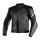 Black Super Speed D1 Perforated Motorcycle Leather Jacket